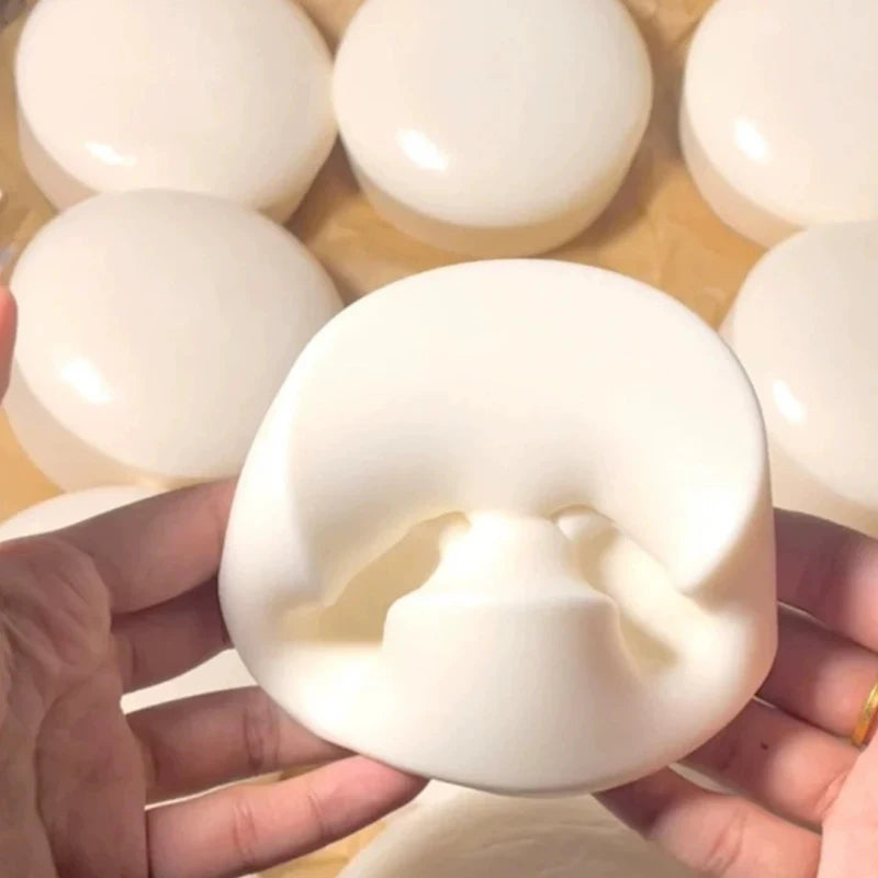 Giocattolo Squishy Blu in Maltosio, Simpatico Giocattolo Antistress Mochi, Morbida Palla Trasparente Blu Simulata, Giocattolo Decompressione a Rapido Rimbalzo