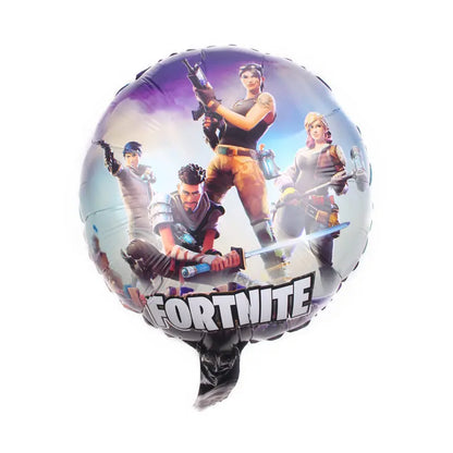 Set Di Palloncini Fortnite In Lattice E Foil Per Compleanno Bambini Decorazioni Festa