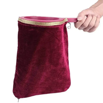Borsa Per Cambio Magico Con Maniglia A Torsione Oggetti Che Scompaiono Spettacolo Di Magia Per Feste