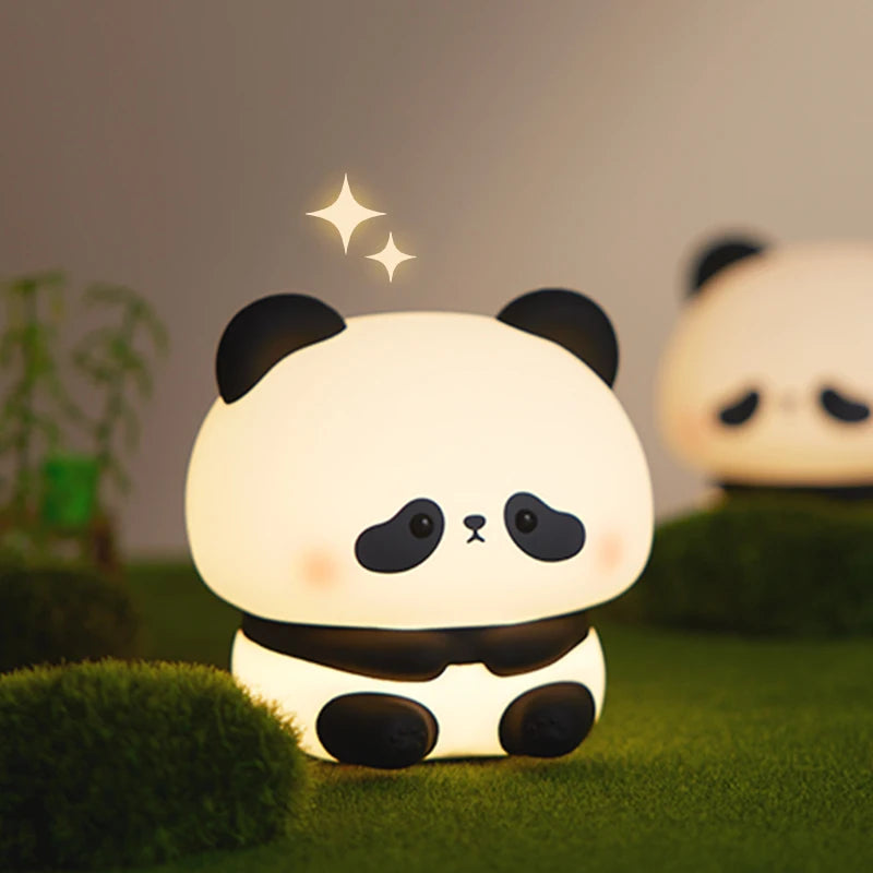Luce Notturna Panda Led Con Touch Usb Ricaricabile Per Cameretta Decorazione Per Bambini