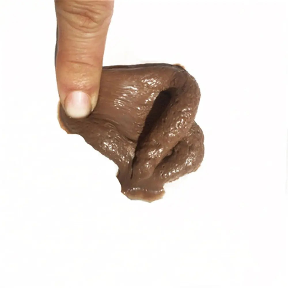 Giocattolo Realistico A Forma Di Cacca Per Adulti, Umoristico E Sicuro, Diametro 4 Cm Spessore 1,5 Cm