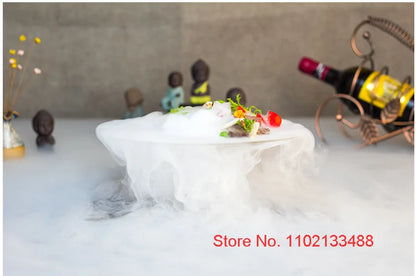 Piatto Trasparente Da 18 Cm Per Sushi Dessert Catering Frutta Insalata Degustazione Qualità Alta