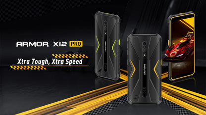Ulefone Armor X12 Pro,Android 13, fino a 8GB + 64GB ,4860mAh,13MP 5.45 "4G NFC, versione globale, doppio 4G VoLTE,3 Slot per schede