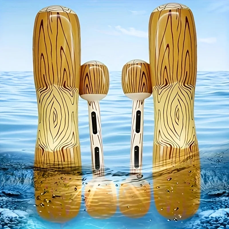 Set Ghiaccioli Gonfiabili Galleggianti Estivi, 2 o 4 Pezzi, Giochi Acqua per Piscina e Spiaggia