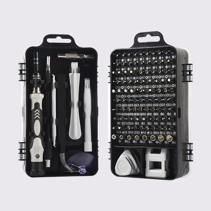 Set Cacciaviti Di Precisione 115 In 1 Magnetici Per Riparazioni Laptop MacBook Smartphone
