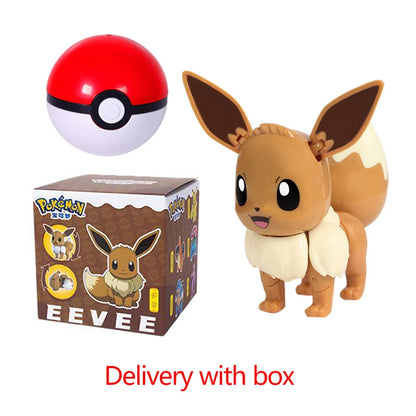 Pokemon Pokeball Figura Palla Pikachu Charizard Mewtwo Mew Eevee Gengar Lapras Blastoise Venusaur Gyarados Giocattolo Educativo Per Bambini