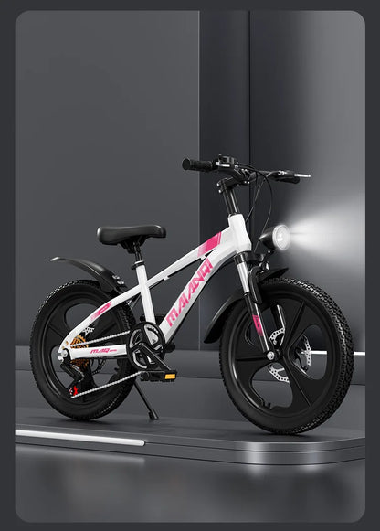 Bicicletta Per Bambini E Ragazzi Da Sei A Quindici Anni Con Cambio Di Velocità Ammortizzatori E Freni A Disco