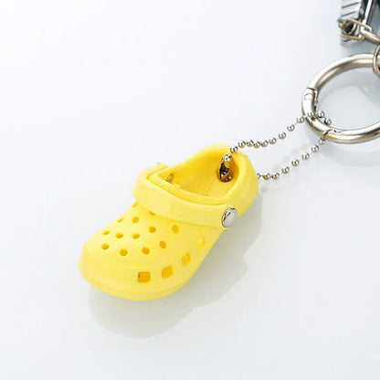 Portachiavi A Forma Di Scarpe 3D In PVC Per Zoccoli E Sandali Decorazione Per Borsa Spiaggia Unisex