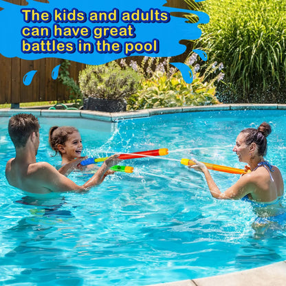 Pistola Ad Acqua 42 Cm Per Bambini Adulti Giochi Estivi All Aperto Piscina Spiaggia