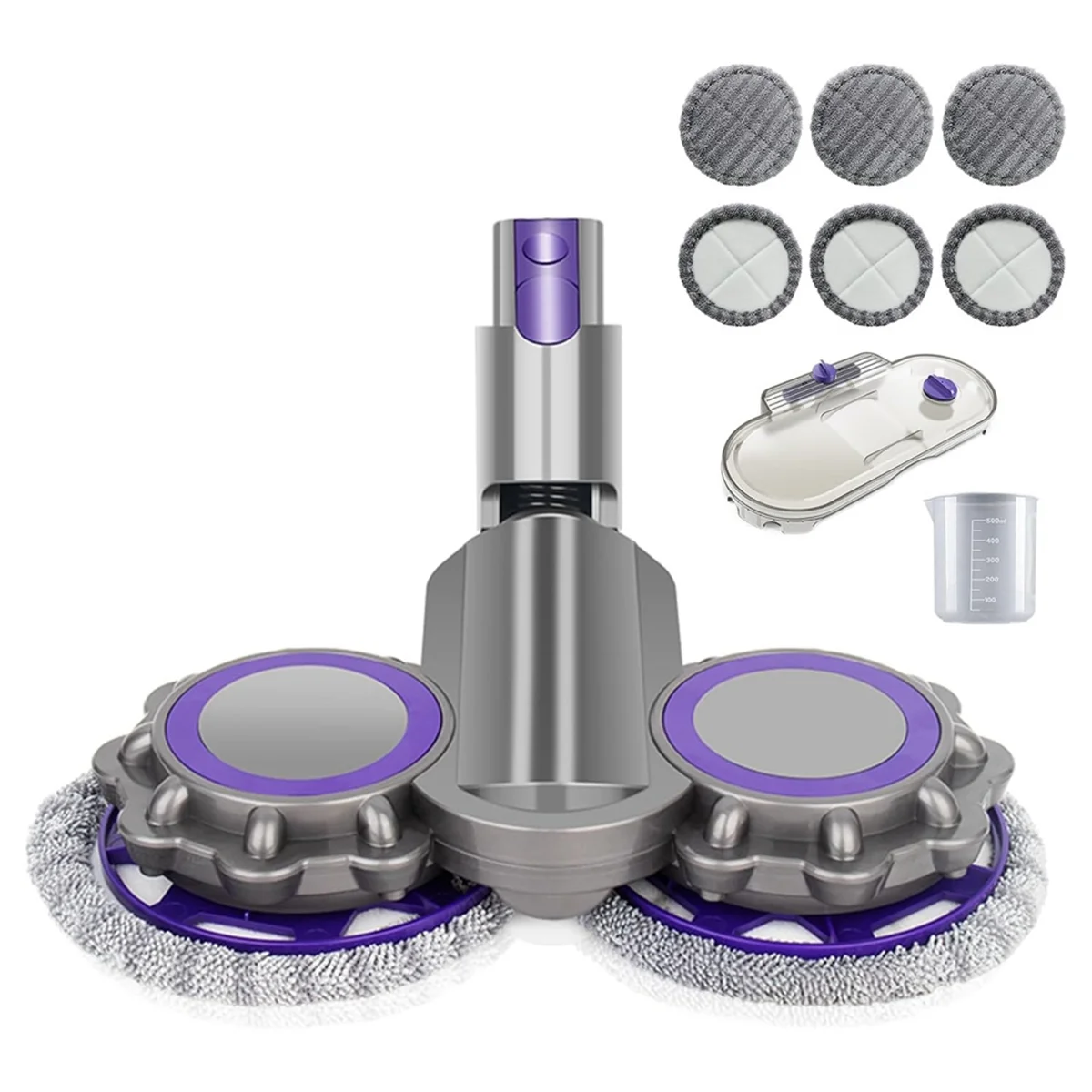 Testa di pulizia ad alta efficienza per Dysons V7 V8 V10 V11 V15 aspirapolvere testa Mop asciutta e bagnata con acqua Trank