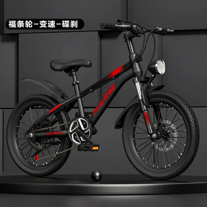 Bicicletta Per Bambini E Ragazzi Da Sei A Quindici Anni Con Cambio Di Velocità Ammortizzatori E Freni A Disco
