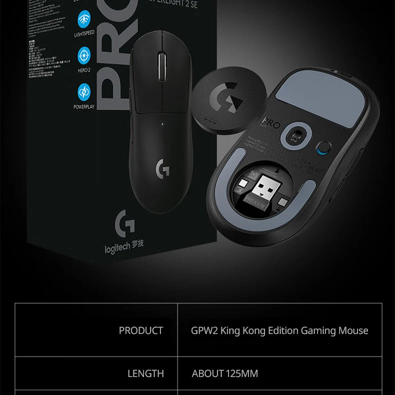 Mouse Da Gioco Wireless Logitech G Pro X Superlight 2 SE Con Sensore Ad Alte Prestazioni E Basso Consumo