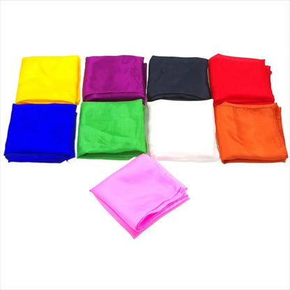 Sciarpa Di Seta Magica 30x30 Cm O 45x45 Cm Per Trucchi Di Prestigio Educativi E Dimostrazioni
