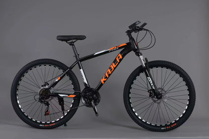 Mountain Bike Per Adulti 26 Pollici Trasmissione A 21 Velocità Telaio In Acciaio Rockbrook