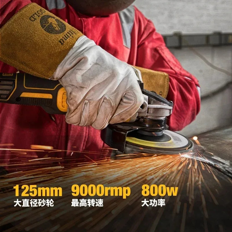 DeWalt Smerigliatrice Angolare 125 Mm DCG405 Testa Piatta Brushless 18V Senza Batteria