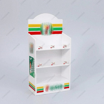 Negozio in miniatura mobili frigorifero congelatore scaffale bevanda fresca articoli alimentari giocattolo Mini artigianato casa delle bambole simulazione Scenario Display