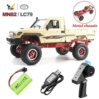 MN82S MN82 Toyota Rc 4x4 Rc CAR 2.4g 1/12 Full Scale Off-road telecomando RC Crawler CAR ragazzo telecomando auto giocattolo regalo