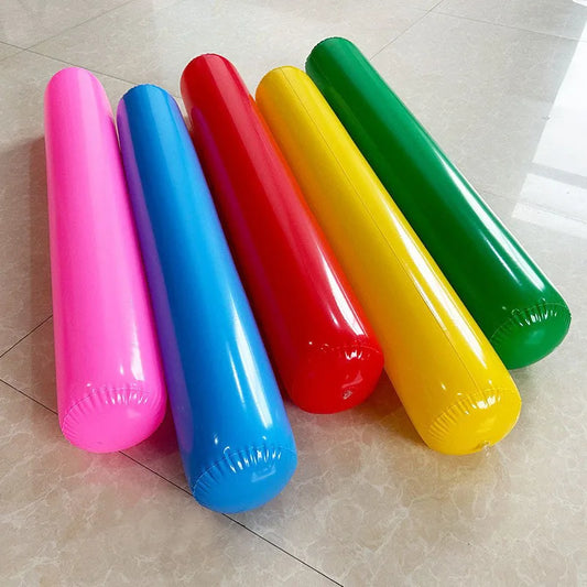 Set Di 4 Bastoncini Gonfiabili Per Giochi All'Aperto Divertimento Per Feste Carnevale