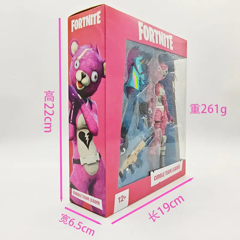 Figura Collezione Fortnite Premium Action Figure Raptor Black Knight Skull Trooper Cuddle Team Leader MogulMaster