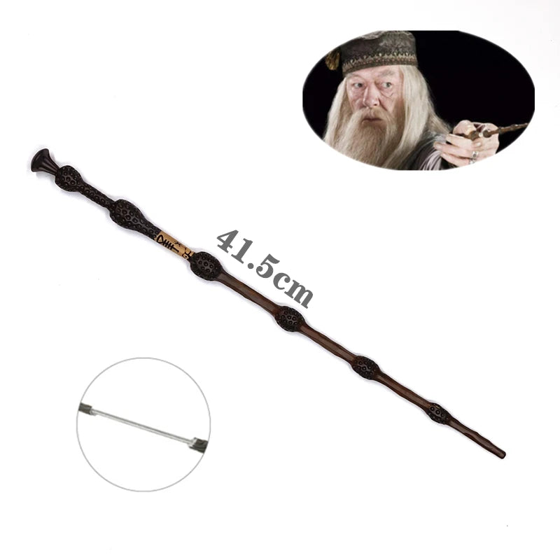 Bacchette Magiche Con Nucleo Metallo Design Collezione Per Harry Potter Replica Da Esposizione Di Alta Qualità