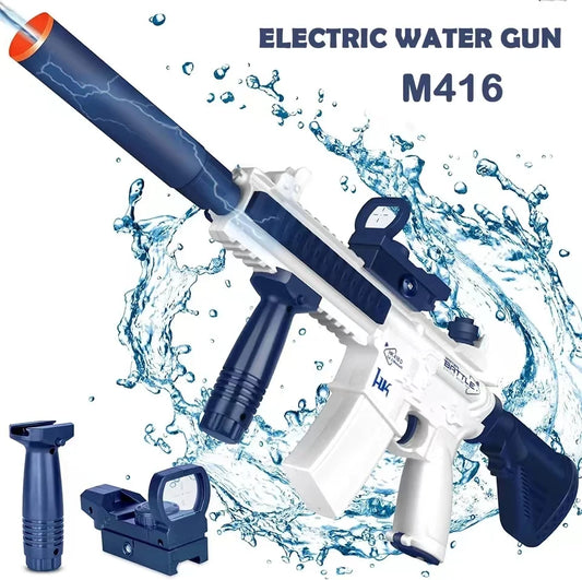 Pistola Ad Acqua Elettrica Automatica Modello M416 Per Giochi Esterni Spiaggia Estivo