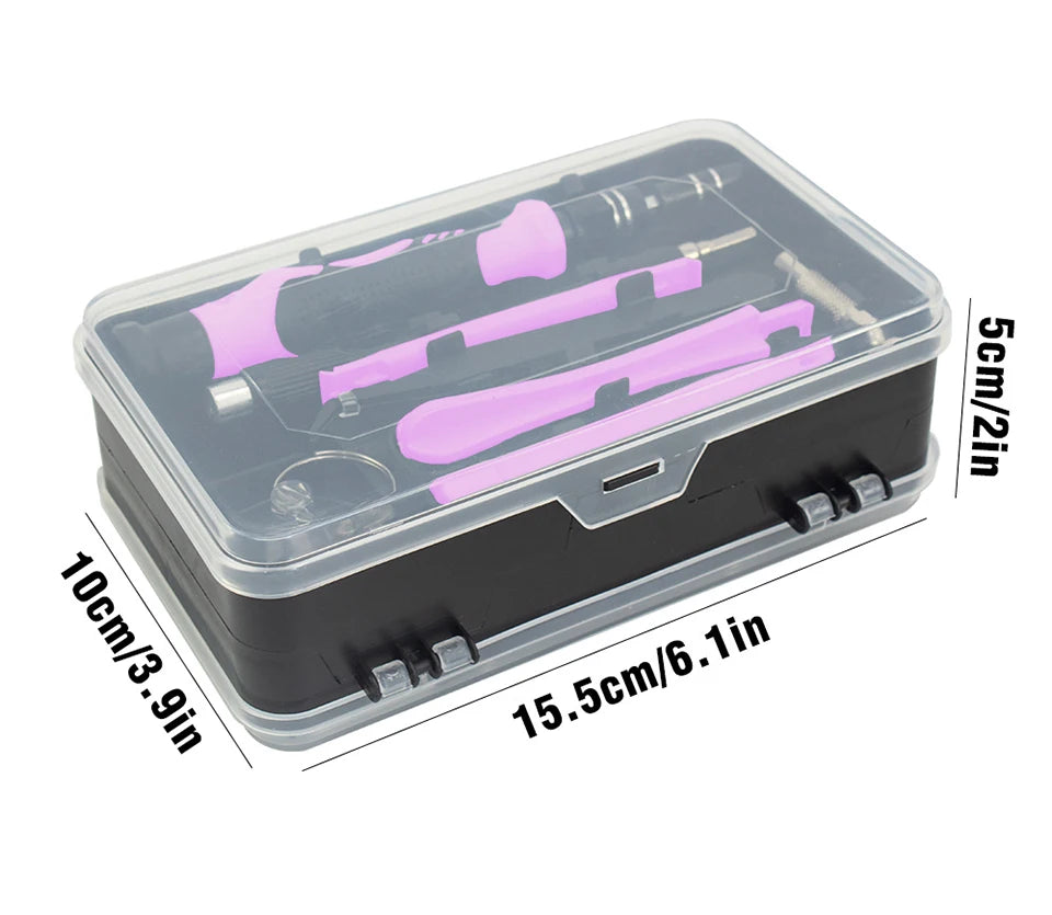 Set Cacciaviti Di Precisione 115 In 1 Magnetici Per Riparazioni Laptop MacBook Smartphone