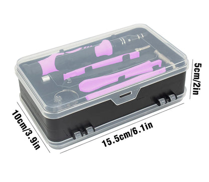 Set Cacciaviti Di Precisione 115 In 1 Magnetici Per Riparazioni Laptop MacBook Smartphone