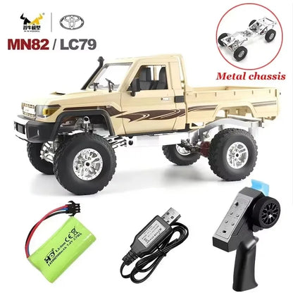 MN82S MN82 Toyota Rc 4x4 Rc CAR 2.4g 1/12 Full Scale Off-road telecomando RC Crawler CAR ragazzo telecomando auto giocattolo regalo