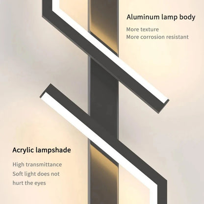 Lampada Da Parete A LED Per Camera Da Letto E Soggiorno Sconce Minimalista Con Illuminazione Uniforme