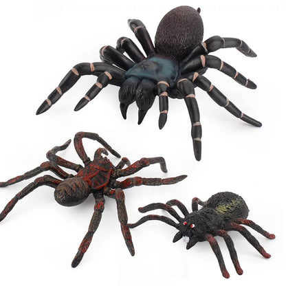 Ragno Finto 10 Cm Modello Realistico Per Scherzi Halloween Giocattolo Divertente Bambini