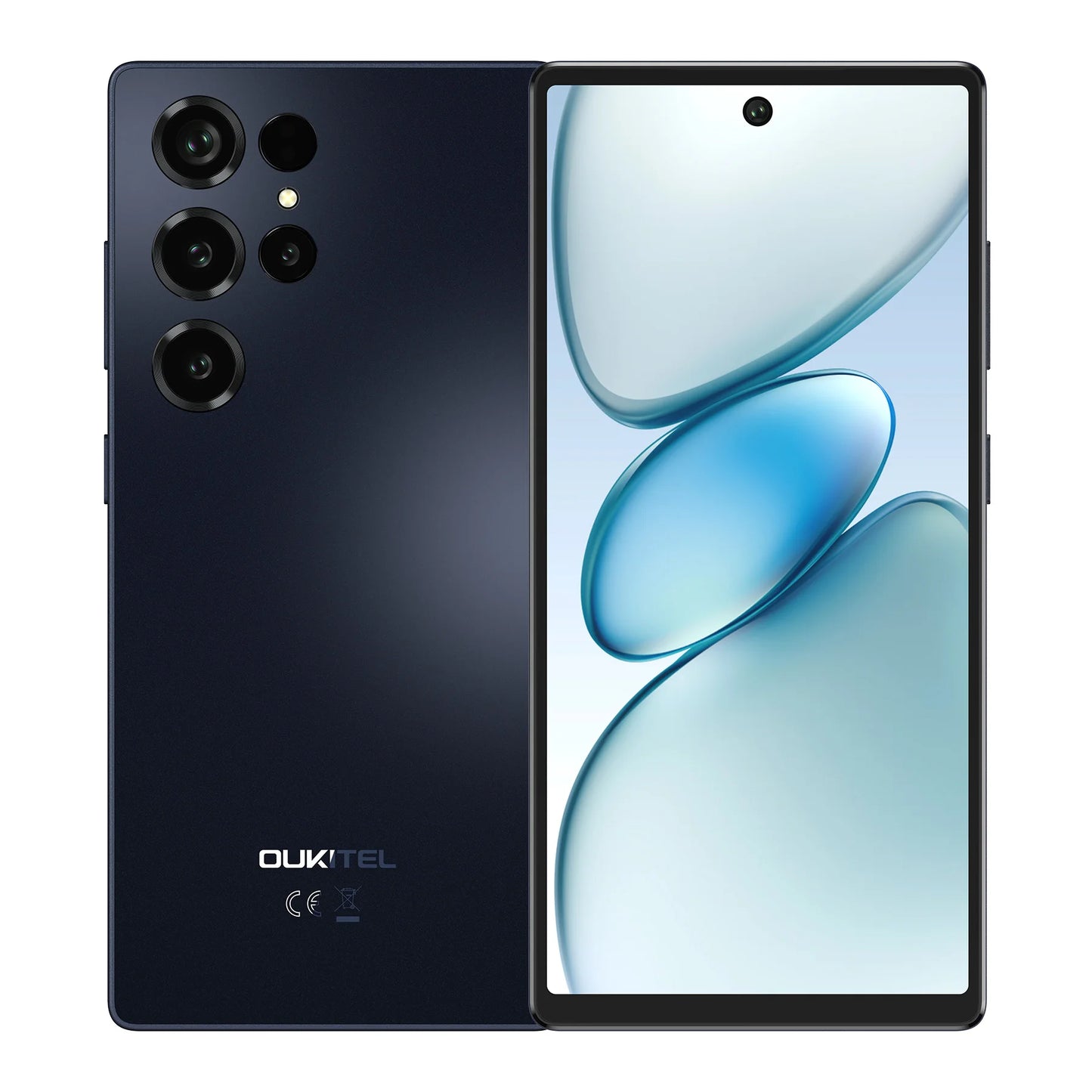 Smartphone OUKITEL C66 Android 16, Telefono 6.73” HD+ 24GB(8+16)+256GB, 5150mAh Dual 4G NFC, 120Hz, Fotocamera Principale 64MP