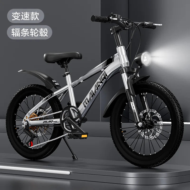 Bicicletta Per Bambini E Ragazzi Da Sei A Quindici Anni Con Cambio Di Velocità Ammortizzatori E Freni A Disco