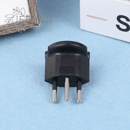 Adattatore Da Viaggio Spina Schuko A Tipo J Svizzera 10A 250V Compatibile Con Prese Europee Portatile
