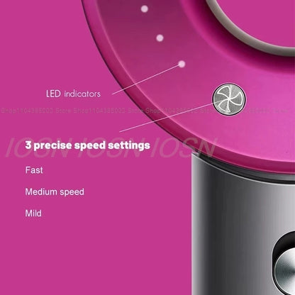 Accessorio Professionale Senza Lame per Asciugacapelli Dyson, Ioni Negativi, Asciugatura Rapida, Potente, per Casa, con Funzione Anti-Crespo, Elettrico