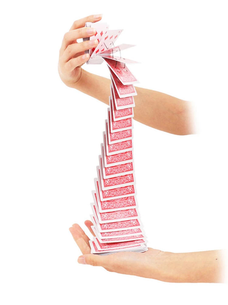 Strumento Magico Elettrico Per Mago Da Poker Con Carte Cascata Trucchi Automatici E Prestazioni Magiche