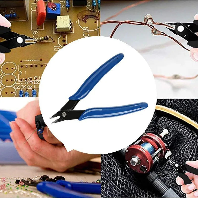 Pinze Diagonali In Plastica Per Elettricista Strumento Multiuso Taglio Laterale Tagliafili Professionali