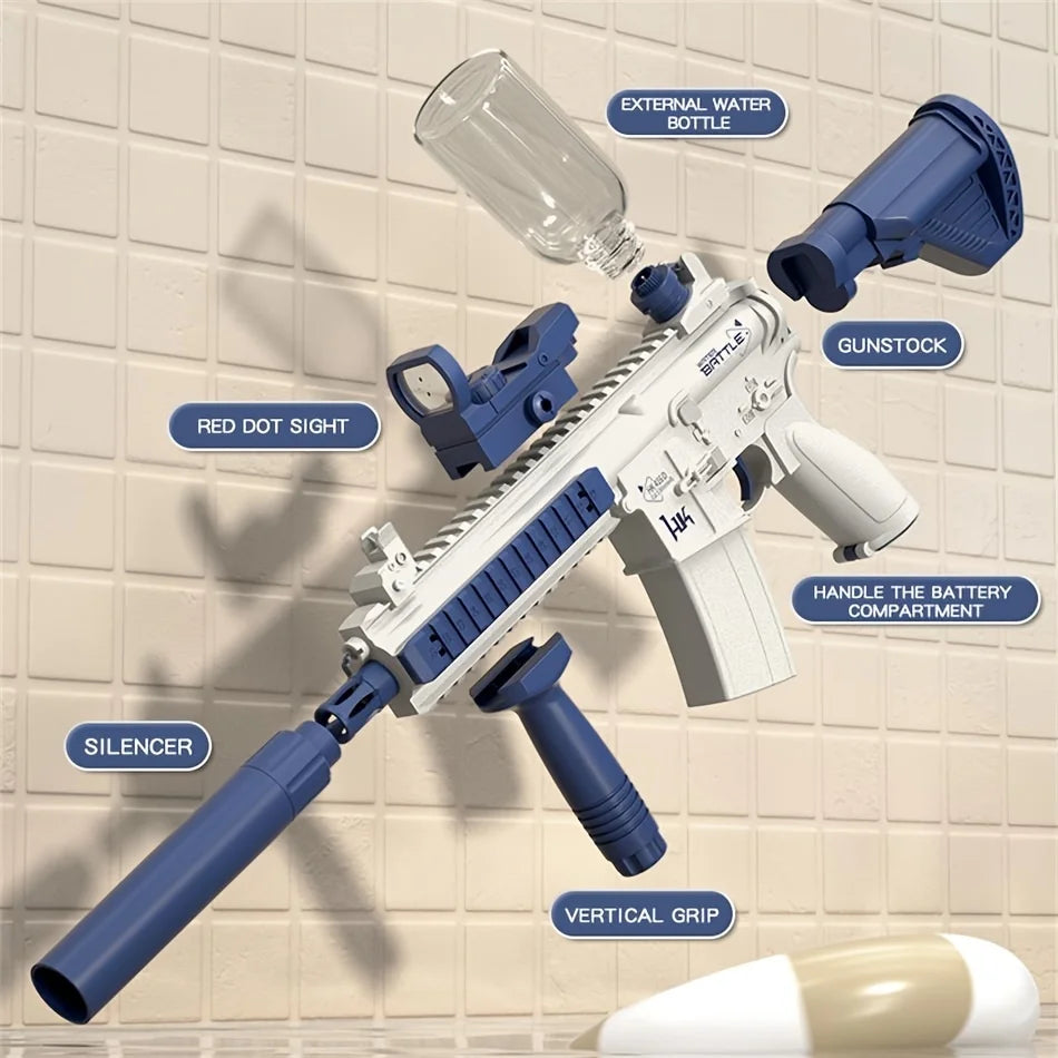 Pistola Ad Acqua Elettrica Ad Alta Capacità Per Giochi Estivi All'aperto Spiaggia Piscina