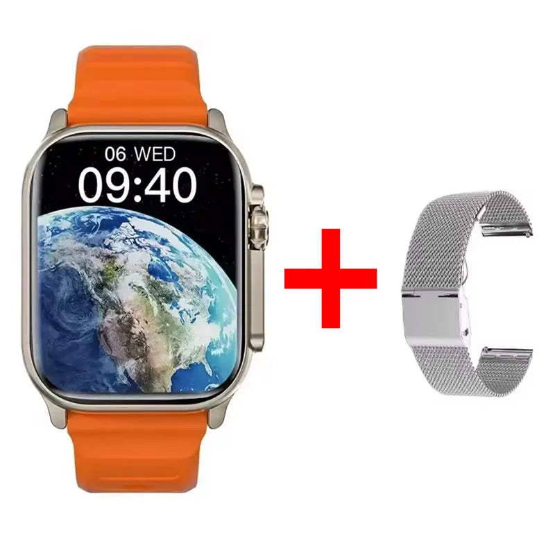 Nuovo Smartwatch 2026 Watch 10 Ultra 49mm con NFC, GPS, Chiamate Bluetooth, Musica BT, Giochi e Ricarica Wireless per Uomo e Donna