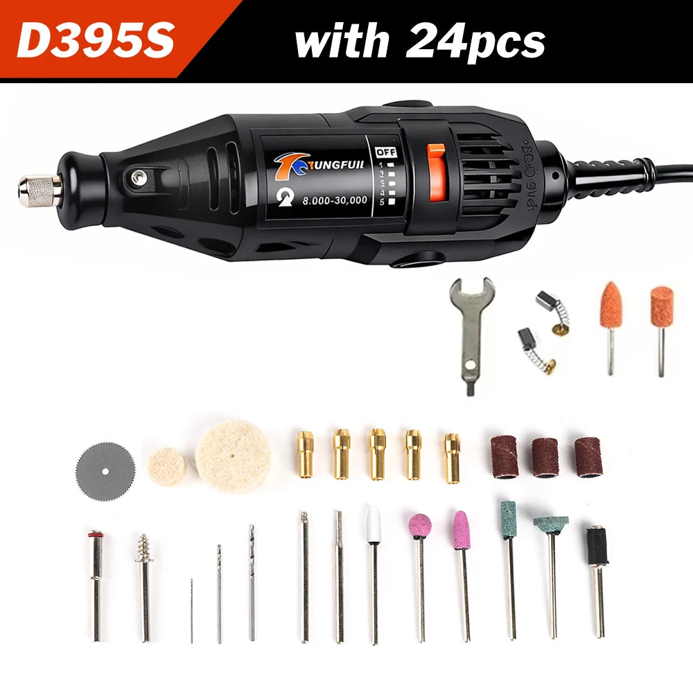 Mini Incisore Per Trapano Elettrico Compatibile Utensili Rotanti Dremel 130 W 220 V