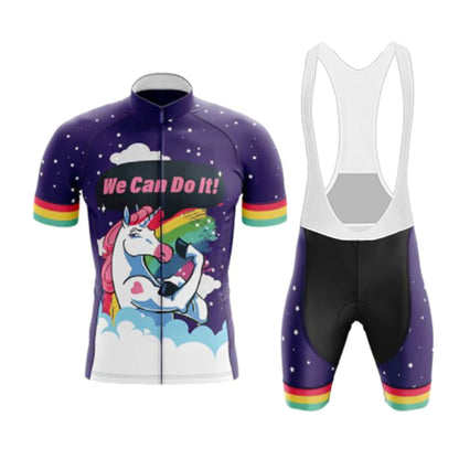 Maglia Ciclismo Estiva Rosa Con Stampa Maialino Cartoon Traspirante Asciugatura Veloce Protezione UV Tasche
