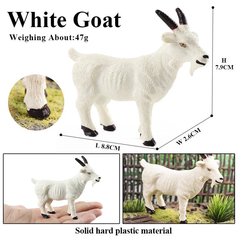 Oenux Modello Fattoria Fauna Selvatica Figurine Animali Per Bambini Regalo Educativo Interattivo