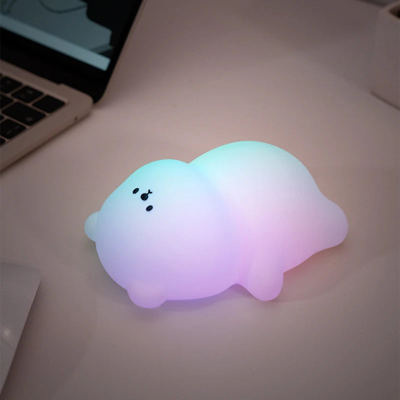 Luce Notturna Panda Led Con Touch Usb Ricaricabile Per Cameretta Decorazione Per Bambini