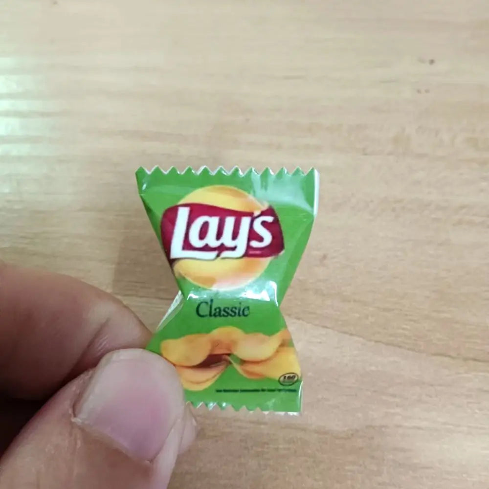 Cibo Miniatura 1:6 Patatine Fritte Realistiche In Buste Set Da Casa Delle Bambole Per Blythe BJD