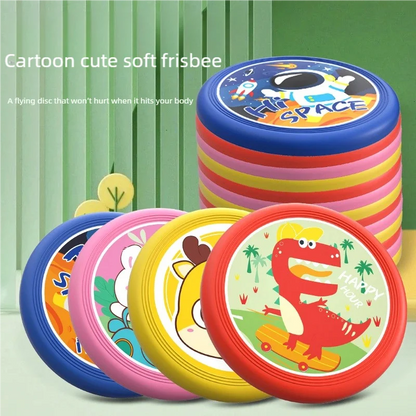 Frisbee Gomma Morbida Per Bambini Sicuro Per Gioco All'Aperto Spiaggia Giardino Unisex