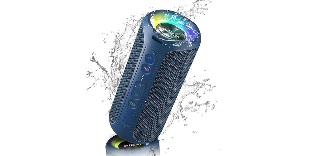 Altoparlante Ortizan Portatile 40 W Bassi Potenziati Impermeabile IPX7 30 Ore Bluetooth 5.3