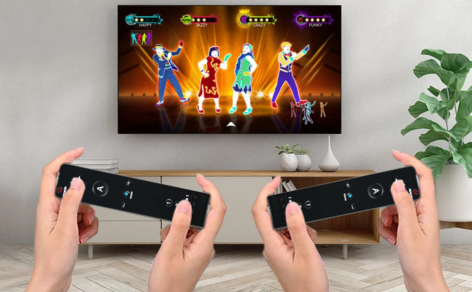 Set controller 2 in 1 per Nintendo Wii Joystick Motion Plus opzionale Gamepad remoto wireless con custodia in silicone Videogioco