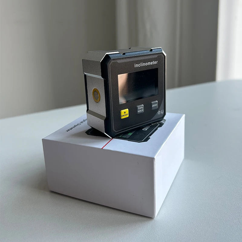 Goniometro Digitale Magnetico Con Inclinometro Laser E Livella Elettronica Per Misurazione Pendenza