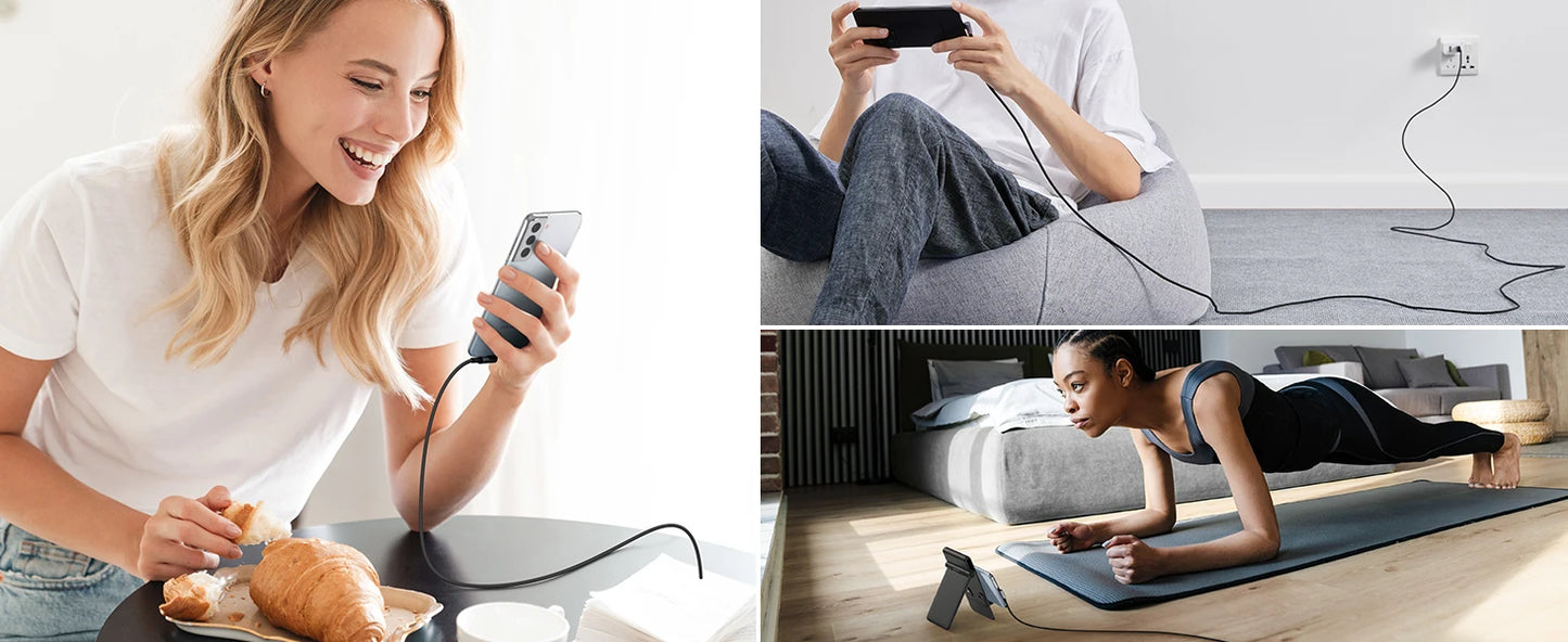 Cavo USB C Angolo Retto 90 Gradi PD 100W Per Ricarica Veloce Compatibile Con Iphone MacBook Samsung Ipad