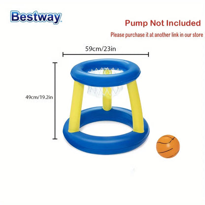 Set Da Nuoto Gonfiabile Bestway Per Basket Piscina Galleggiante Con Palloncino Acqua Gioco