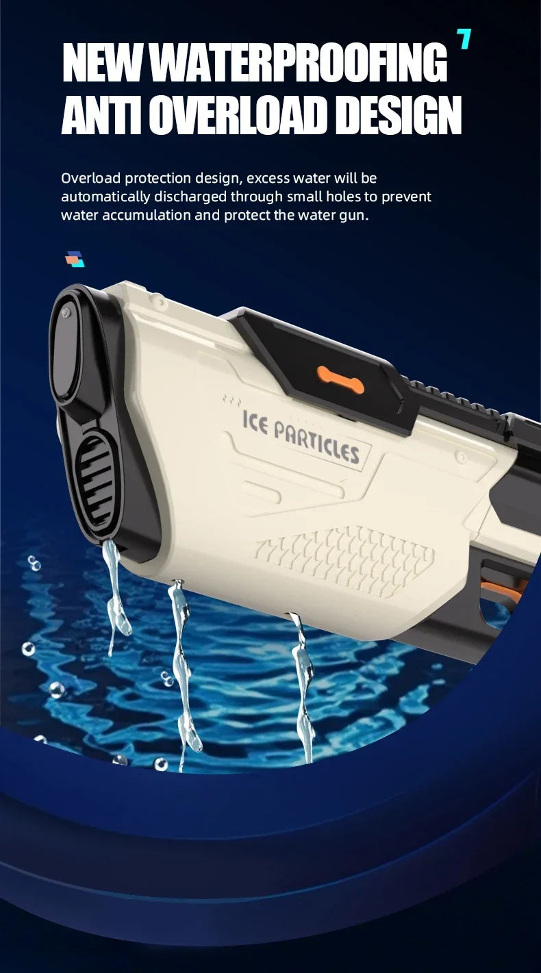 Pistola Ad Acqua Elettrica Per Bambini Esterni Giochi Estivi Spiaggia Battaglie Fantasia 12 Anni